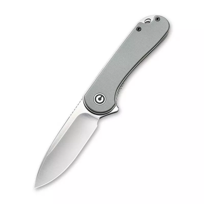 CIVIVI Messer Elementum C907B Grau Klappmesser mit D2-Stahlklinge und G10-Griff