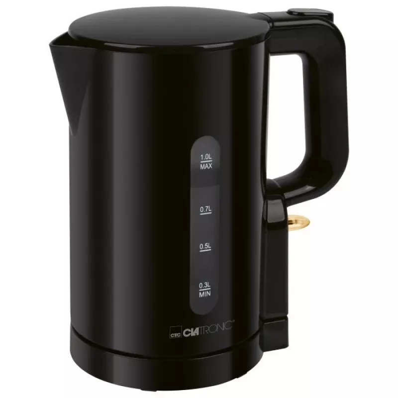 CLA WK 3834 Wasserkocher 1L 1100W Schwarz