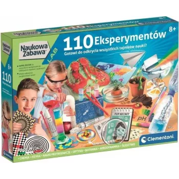 Clementoni 110 Experimente Wissenschafts-Set