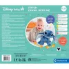 Clementoni Disney Baby Stitch We Crawl Together Plüschtier, Blau, 25 cm, ab Geburt