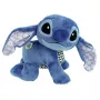 Clementoni Disney Baby Stitch We Crawl Together Plüschtier, Blau, 25 cm, ab Geburt