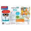 Clementoni DOC Lernroboter für Kinder, polnische Sprache, ab 5 Jahren, STEM-Programmierspielzeug