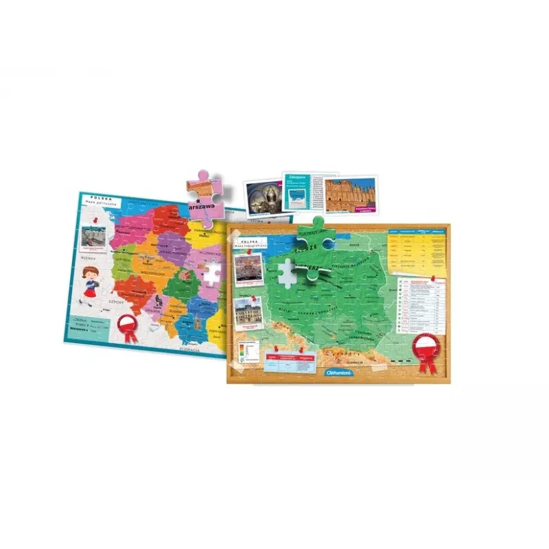 Clementoni Lernspiel Entdecke Polen Spielend Lernen Polnische Sprache 50776