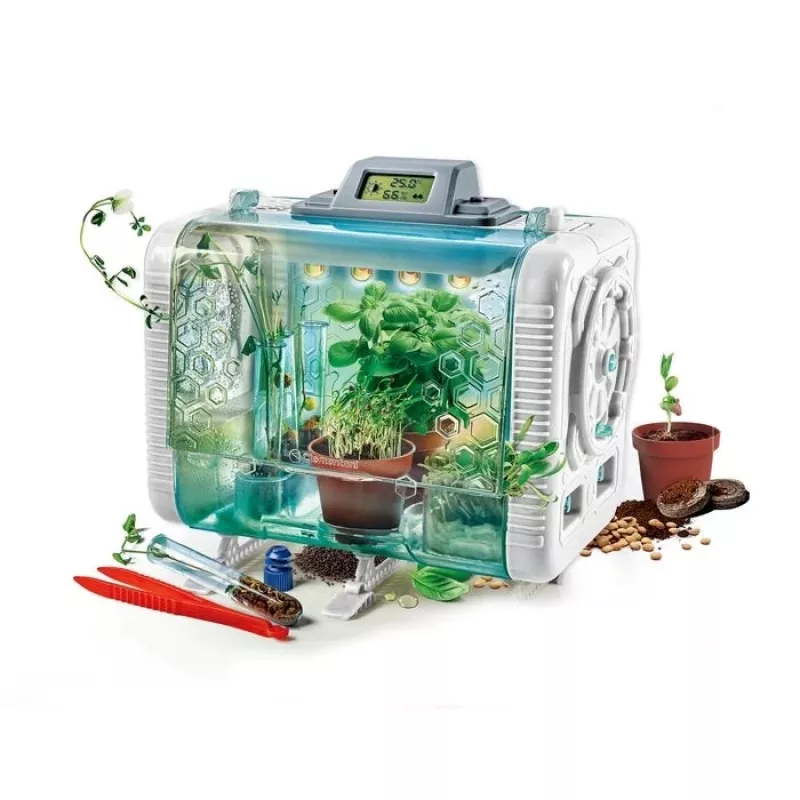 Clementoni Scientific Fun - High-Tech Greenhouse Lab: Botanische Experimente