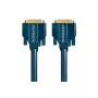 CLICKTRONIC DVI-D Dual Link Kabel 2m – Vergoldet, Doppelt Geschirmt, WQXGA 2560x1600