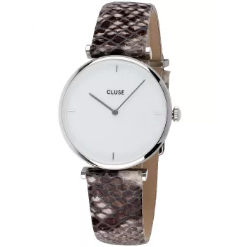 CLUSE Minuit Damenuhr 33 mm Roségold Edelstahl Mesh
