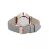 CLUSE Damenuhr CL30049 33 mm Roségold Edelstahlgehäuse graues Lederarmband