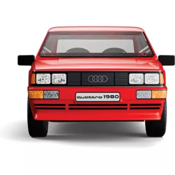 Cobi Audi Quattro 1980 Rot Maßstab 1:35