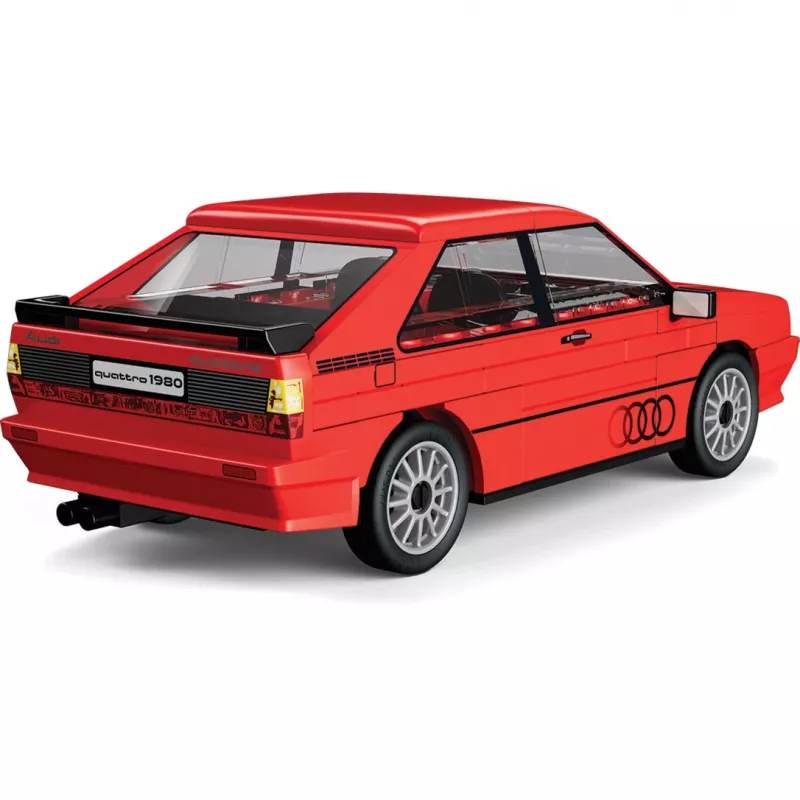 Cobi Audi Quattro 1980 Rot Maßstab 1:35