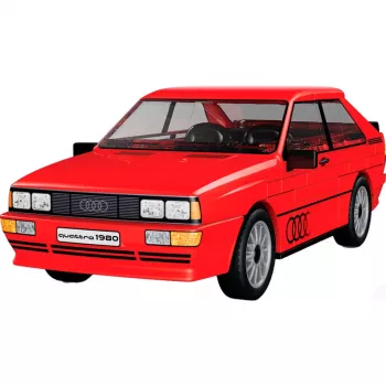 Cobi Audi Quattro 1980 Rot Maßstab 1:35