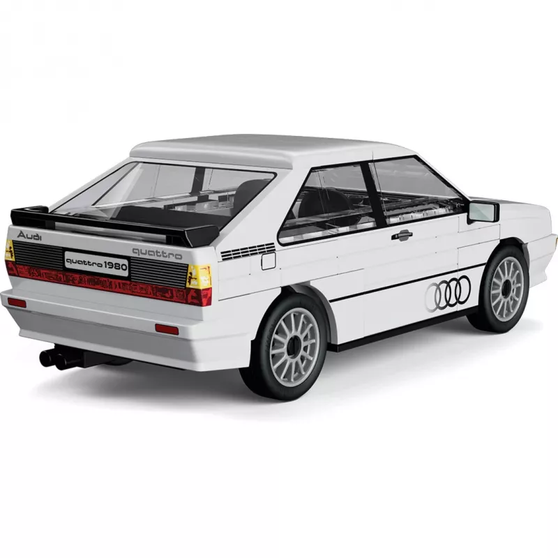 Cobi Audi Quattro 1980 Weiß 1:35 Maßstab Bausteine-Set