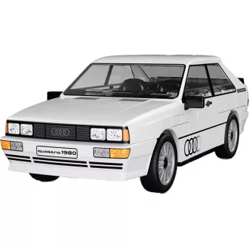 Cobi Audi Quattro 1980 Weiß 1:35 Maßstab Bausteine-Set