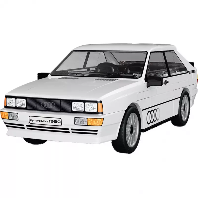 Cobi Audi Quattro 1980 Weiß 1:35 Maßstab Bausteine-Set
