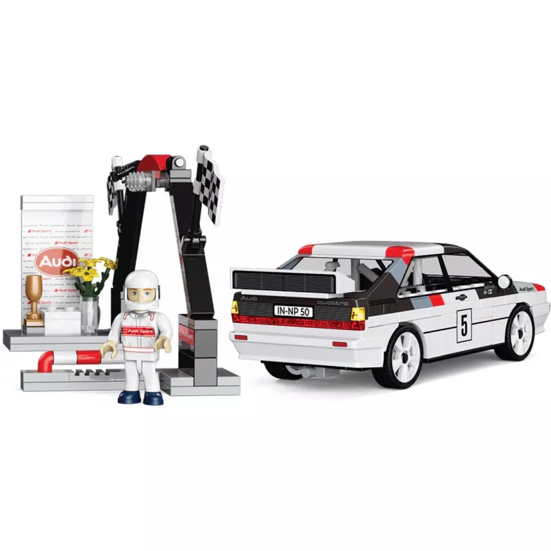 Cobi Audi Quattro Group 4 Bausteine-Set (Maßstab 1:35, 240 Teile)