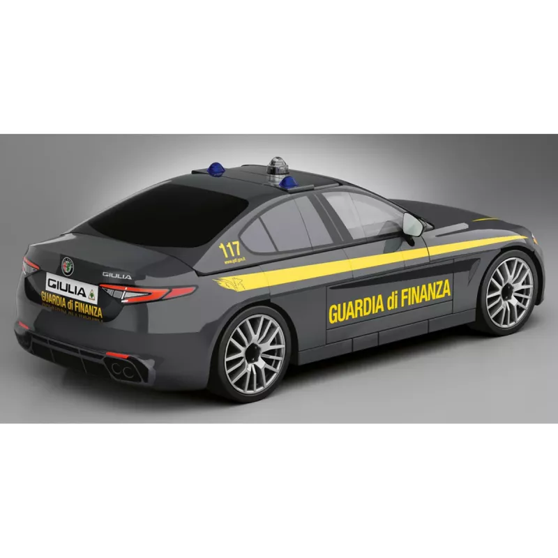 Cobi Bausteinmodell Alfa Romeo Giulia Quadrifoglio Guardia di Finanza 1:35