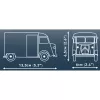 COBI Citroen Type H 1:35 Bauklötze-Set (246 Teile)