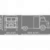 COBI Citroen Type H Service Plastic Model Kit 1:35
