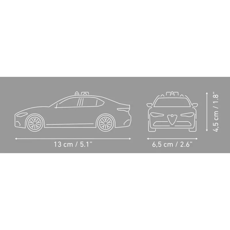 Cobi Giulia Quadrifoglio Carabinieri Bausteine-Set 1:35