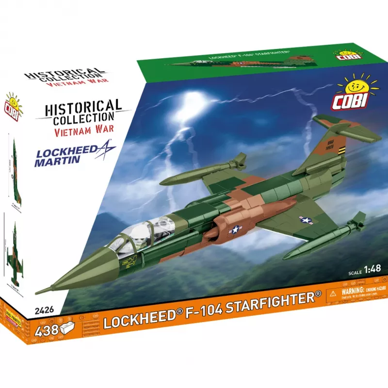 Cobi Lockheed F-104 Starfighter Bausteine-Set (370 Teile)