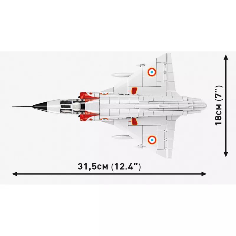Cobi Mirage IIIC Baukasten Maßstab 1:48 (560 Teile)
