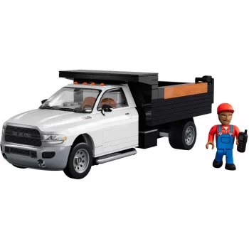 COBI RAM 3500 Dump Truck 1:35 Scale Building Blocks Set