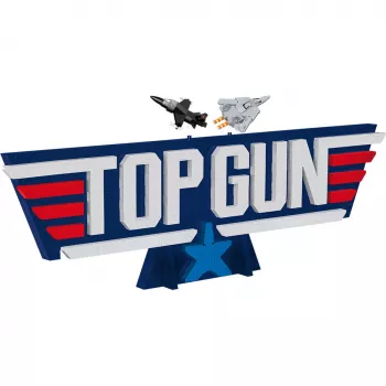 COBI Top Gun Logo F-14 Tomcat Kampfflugzeug Bausteine 732 Teile