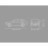 COBI Volkswagen Passat B1 (Grün, Maßstab 1:35) Baukasten