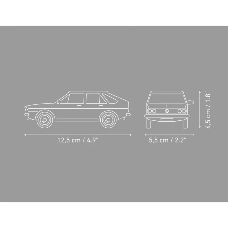 COBI Volkswagen Passat B1 (Grün, Maßstab 1:35) Baukasten