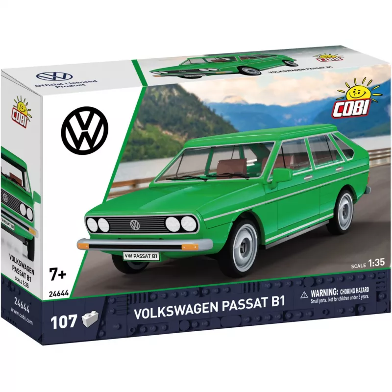 COBI Volkswagen Passat B1 (Grün, Maßstab 1:35) Baukasten