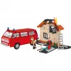 Cobi Volkswagen T3 Feuerwehr Feuerwehrauto Bausteine-Set (230 Teile)