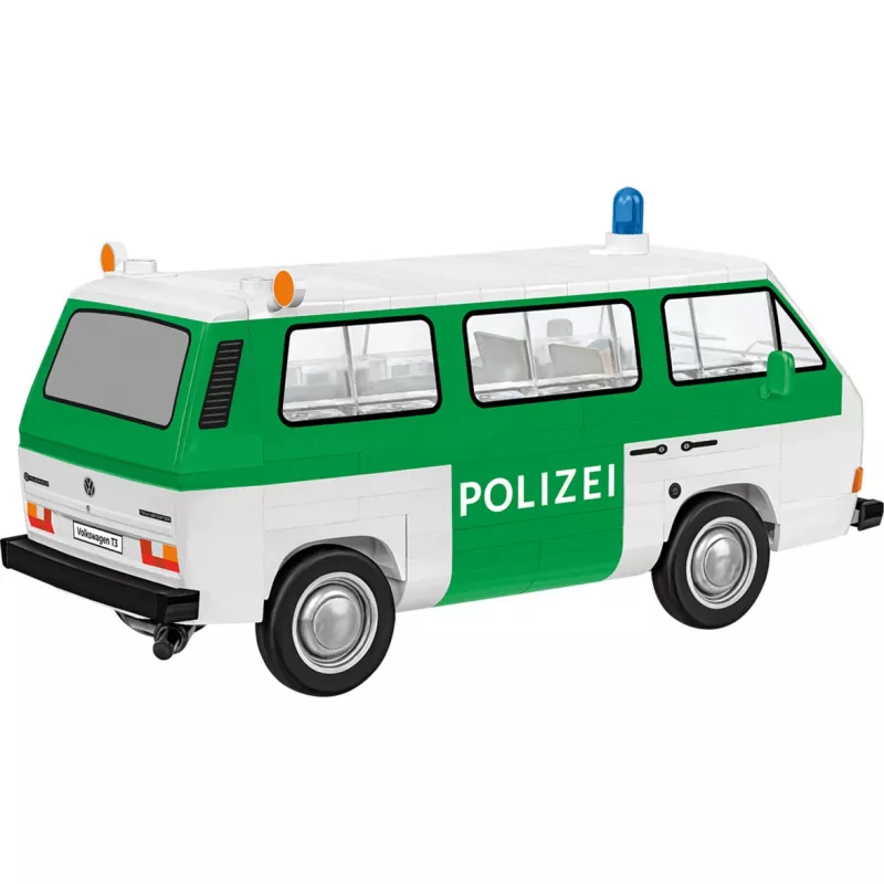 COBI Volkswagen T3 Polizei Bausteine-Set Maßstab 1:35 225 Teile