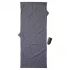 Cocoon CT44 Light Travel Schlafsack-Inlett – rechteckig, 220 x 90 cm, 100% Baumwolle, Elephant Grey