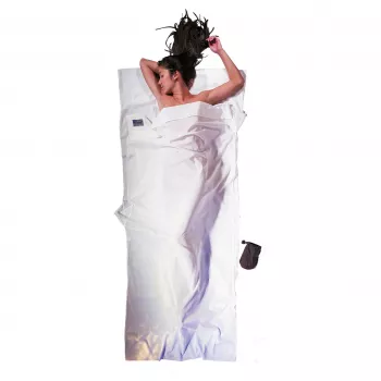Cocoon ECT13 Light Travel Schlafsack-Inlett, rechteckig, 220 x 90 cm, 100% Baumwolle, natur