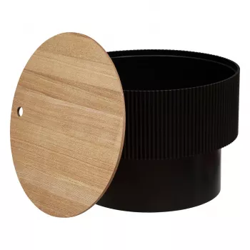 Couchtisch Enola Schwarz 55x38