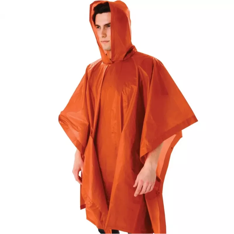 Coghlans Lightweight Poncho Orange