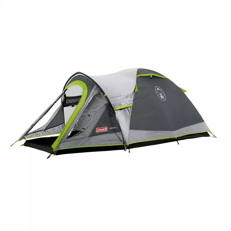 Coleman Darwin 2 Plus Kuppelzelt, 2-Personen, Grün-Hellgrau