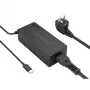 CONCEPTRONIC 65W GaN USB-C Ladegerät, 1 Port, PD3.0/PPS, Schwarz