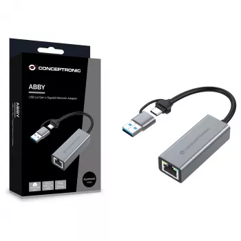 Conceptronic ABBY08G Gigabit USB 3.0 Netzwerkadapter