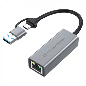 Conceptronic ABBY08G Gigabit USB 3.0 Netzwerkadapter