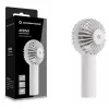 CONCEPTRONIC AERIVA01W Mini Ventilator tragbar Weiß – wiederaufladbar, 3 Geschwindigkeiten, USB-C