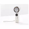 CONCEPTRONIC Turbo Handheld Fan mit Kühlplatte, Creme