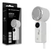 CONCEPTRONIC Turbo Handheld Fan mit Kühlplatte, Creme