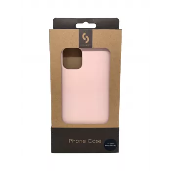 Connect Apple iPhone 11 Pro Max Soft Case mit Bodenabdeckung Pink Sand