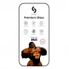 Connect Apple iPhone 14 Pro Corning Gorilla Glass Anti-Statisch 3D Full Cover 5X Stärker Schwarz