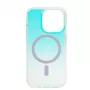Connect Apple iPhone 14 Pro Transparente Gradient-Magnet-Hülle Chameleon