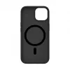 Connect Apple iPhone 15 Hybrid Case mit Magnet, PC+TPU, Schwarz