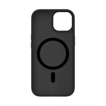 Connect Apple iPhone 15 Hybrid Case mit Magnet, PC+TPU, Schwarz