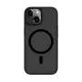 Connect Apple iPhone 15 Hybrid Case mit Magnet, PC+TPU, Schwarz