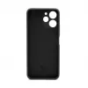 Connect Xiaomi Redmi 12 / Redmi 12 5G Premium Soft Touch Silikonhülle Schwarz