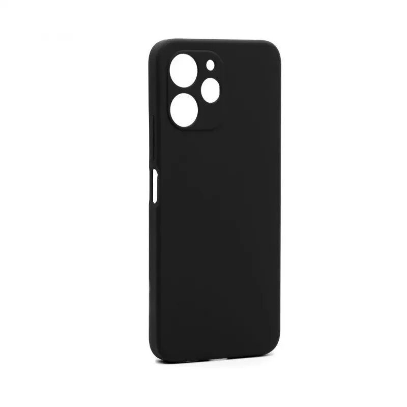 Connect Xiaomi Redmi 12 / Redmi 12 5G Premium Soft Touch Silikonhülle Schwarz